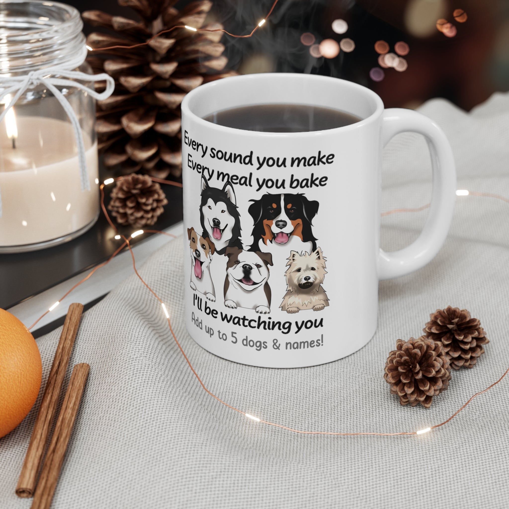 Personalised dog mug australia best sale